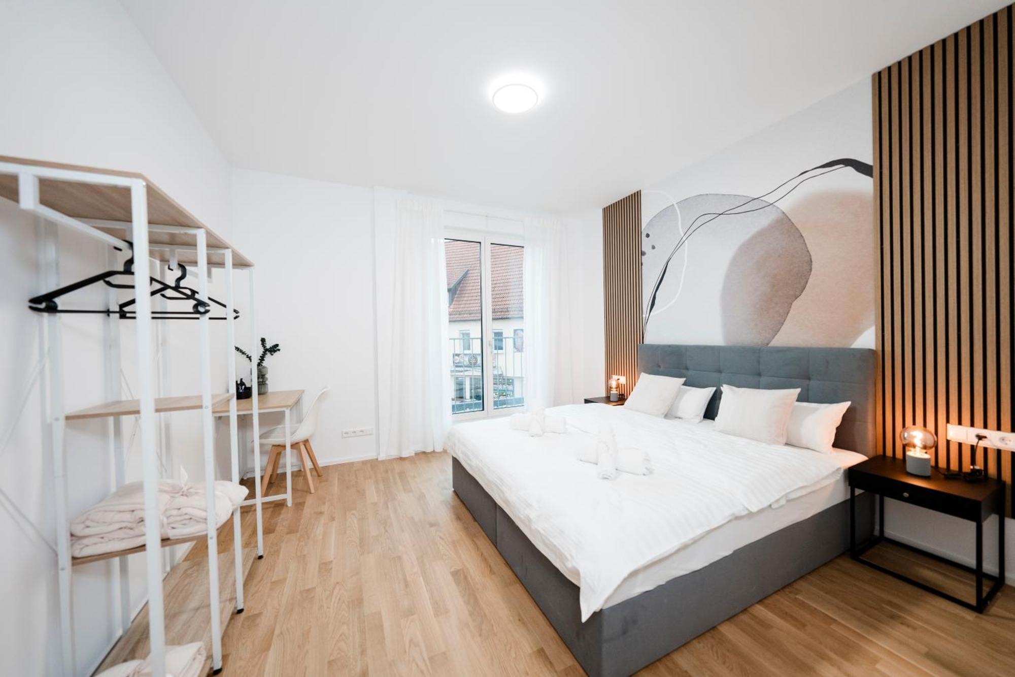 Kocasa-Apartments 01, City-Center Boeblingen, Stellplatz, Balkon, Waipu-Tv Экстерьер фото